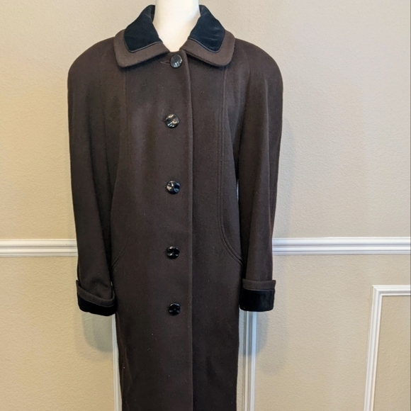 Vintage Alorna by Forstmann Women's Super Fina Stunning Wool Coat - Picture 1 of 14
